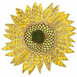 Flowers Embroidery Design 4